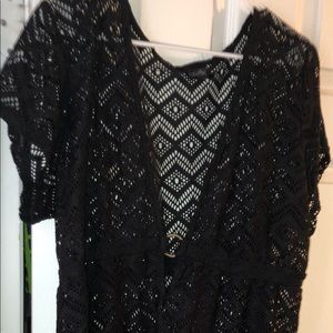 3x short sleeve swim suit cover!